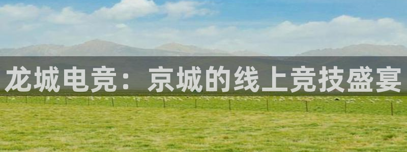 多宝电竞平台：龙城电竞：京城的线上竞技盛宴